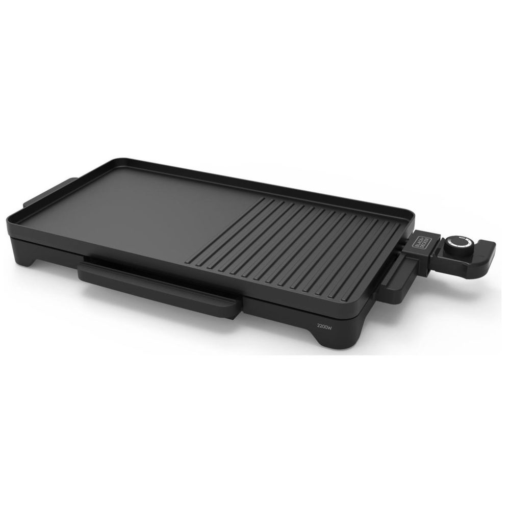 Black et Decker Plancha électrique, 2200w 49 x 27cm - BXGD2200E