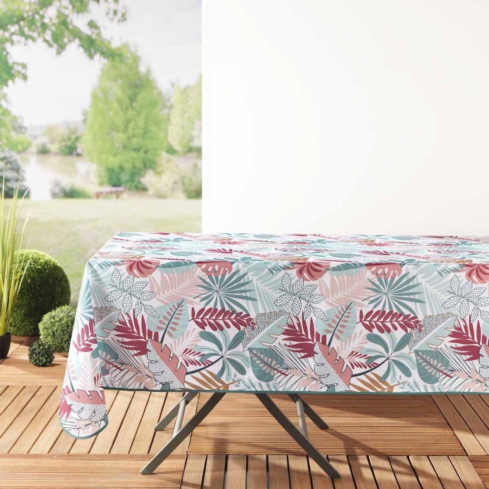 Douceur d'Intérieur Nappe antitache jacala 150x240cm — multicolore