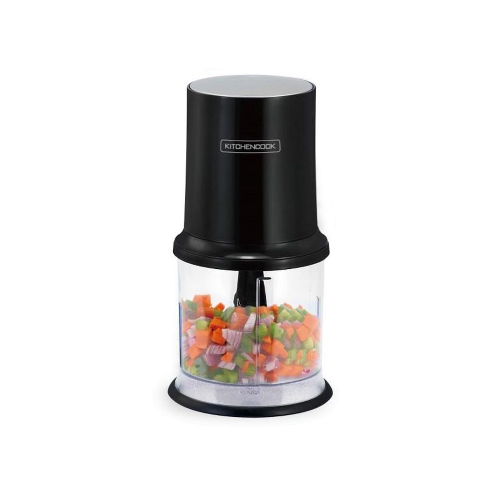 Mini hachoir électrique avec lames en acier inoxydable mixpod400 black de kitchencook — KITCHENCOOK