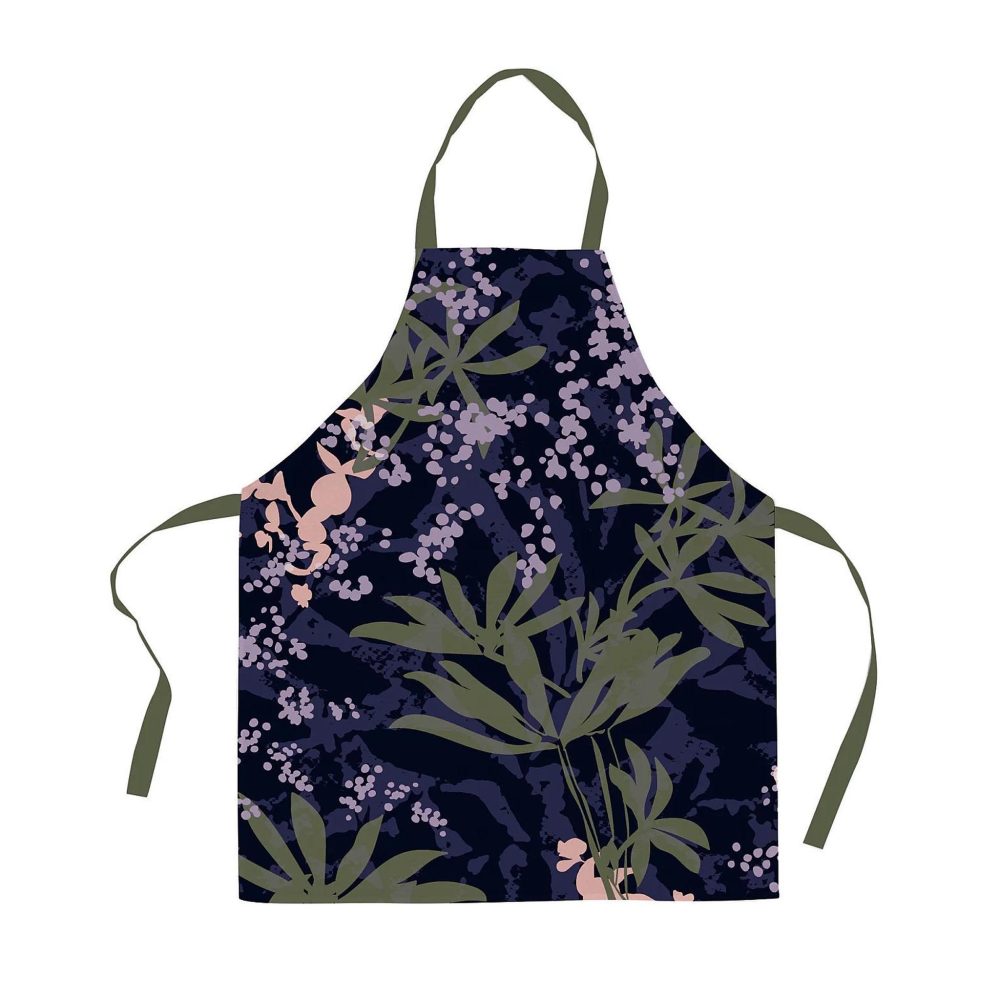 Eden Tablier en — coton fleuri design et moderne